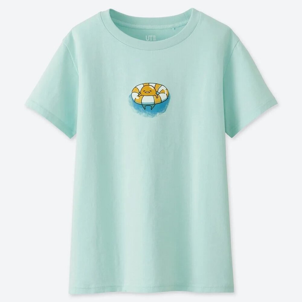 RARE 🍳UNIQLO🍳 UT x Sanrio Gudetama The Lazy Egg Collection Women’s T-shirt, M